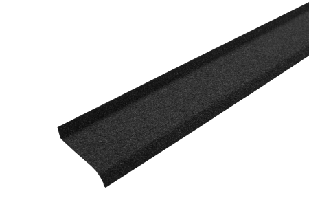 Планка цокольная Hauberk (гранулят) черный