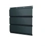 Металлический софит Grand Line Rooftop Matte (Стальной бархат) 0,5 с частичной перфорацией Ral 7016