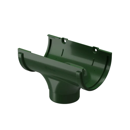 Воронка желоба ПВХ d-120x80 мм Döcke Standard зеленая RAL 6005