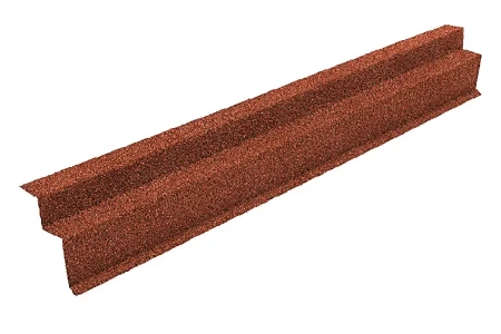 Планка карнизная для композитной черепицы Luxard цвет Оникс Планка карнизная для композитной черепицы Luxard цвет Оникс