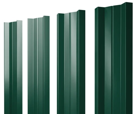 М-образный Atlas 0,5 RAL 6005 прямой