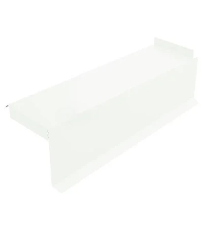 Планка сегментная торцевая правая Металл Профиль 350 мм 0,5 Norman цвет RAL 9003