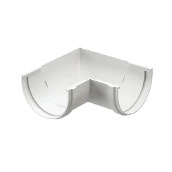 Угол желоба универсальный d-120 мм 90° ПВХ Döcke Standard