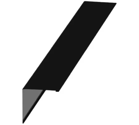 Планка угла наружного Металл Профиль 115x115x2000 0,50 PURMAN цвет RAL 9005