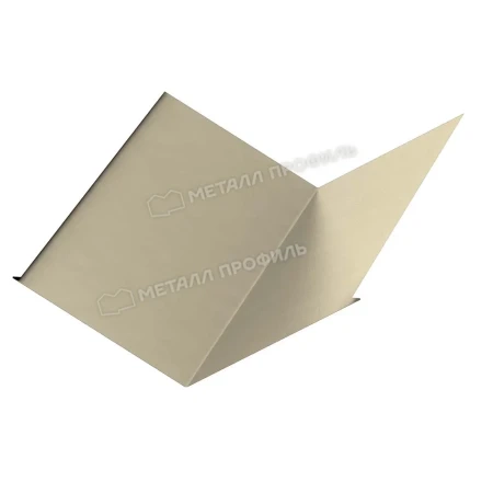 Планка ендовы нижняя Металл Профиль 298x298x2000 0,5 Norman цвет RAL 1015