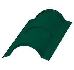 Планка конька круглого Металл Профиль R110x2000 Viking E 0,5