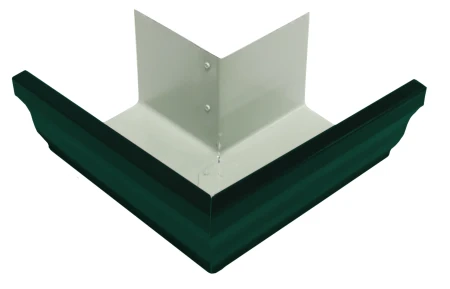 Угол желоба наружный 90 гр. Grand Line Vortex Полиэстер 0,45 RAL 6005