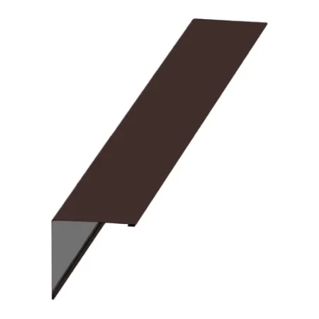 Планка угла наружного Металл Профиль 115x115x2000 Viking E 0,5 цвет RAL 8017 Планка угла наружного Металл Профиль 115x115x2000 Viking E 0,5 цвет RAL 8017