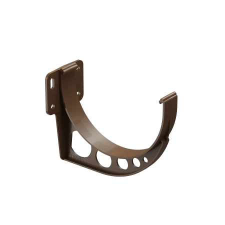 Кронштейн желоба ПВХ d-120 мм Döcke Standard светло-коричневый RAL 8017