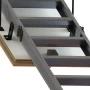 Чердачная люк-лестница Oman Алюминиевая складная 3-х секционная Alu Profi Lite в Туле фото