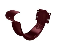 Крюк желоба d-125 мм короткий (карнизный) Grand Line PE Полиэстер двухсторонний 1,00 RAL 3005