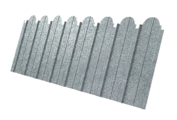 Профнастил Grand Line С10 (фигурный) Оцинкованный 0,5