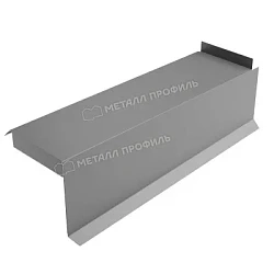 Планка сегментная торцевая правая Металл Профиль 400 мм Puretan 0,5