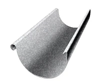 Желоб полукруглый d-150 мм 3 м Grand Line GL ZN 0,55 Оцинкованный