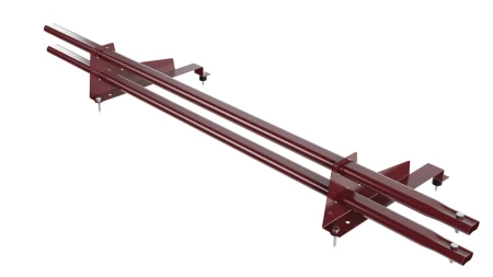 Для металлочерепицы с высокой ступенькой 400 мм Русский Рубеж 1 м RAL 3005