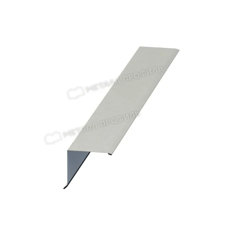 Планка торцевая Металл Профиль 95x120x2000 0,5 Norman цвет RAL 9002