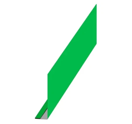 Планка карнизного свеса Металл Профиль 250x50x2000  0,5 Norman цвет RAL 6018