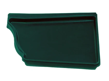 Заглушка желоба правая Grand Line Vortex Полиэстер 0,6 RAL 6005