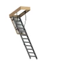 Чердачная люк-лестница Oman Алюминиевая складная 3-х секционная Alu Profi Lite в Туле фото