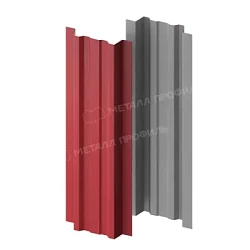 Штакетник Металл Профиль Прямоугольный Lane Norman 0,5 прямой