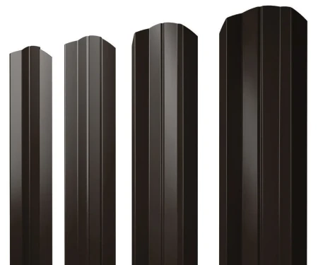 М-образный Velur 0,5 RAL 8022 фигурный