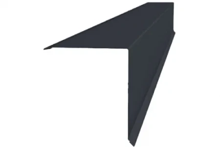 Планка конька односкатной кровли Grand Line 160x160 0,5 Pural Matt цвет RR 23