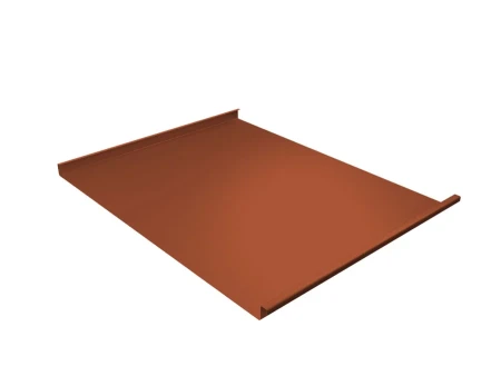 Фальц двойной стоячий Grand Line Drap 0,45 Ral 8004 Фальц двойной стоячий Grand Line Drap 0,45 Ral 8004