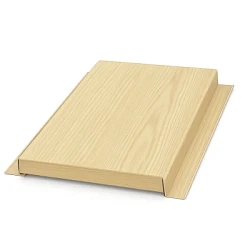 Линеарная панель  Primepanel-Т-Г 24х281 мм с рустом Ecosteel под дерево