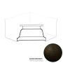 Угол желоба внутренний 120x86 мм Металл Профиль FORAMINA FREEZE QUADRO Valori двухстороннее 0,7 DarkBrown