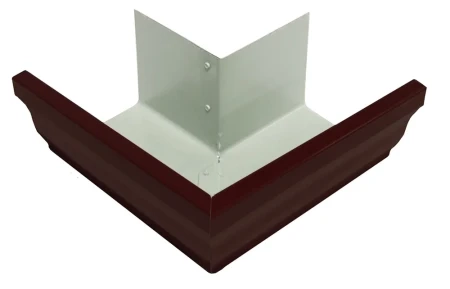 Угол желоба наружный 90 гр. Grand Line Vortex Matt Полиэстер Matt 0,45 RAL 8017