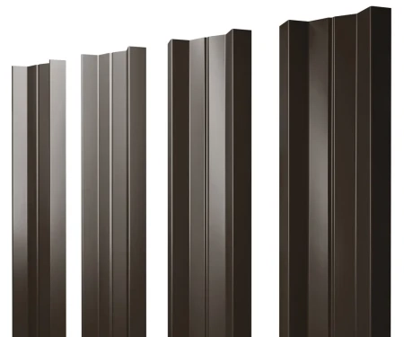 М-образный Pural Matt 0,5 RAL 8019 прямой