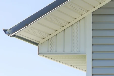 Виниловый софит Grand Line T4 Классика с частичной перфорацией белый