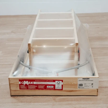 Чердачная люк-лестница Oman Складная 4-х секционная Polar Long в Туле фото