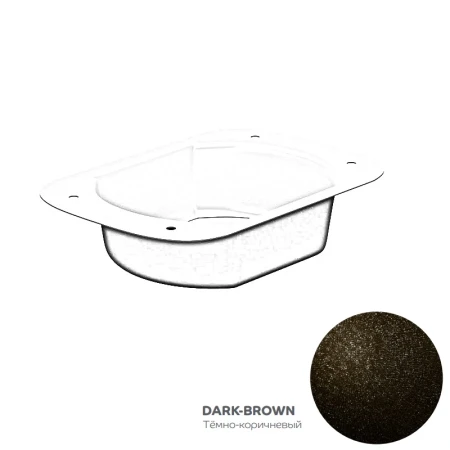 Воронка выпускная 76x102 мм Металл Профиль FORAMINA FREEZE QUADRO Valori двухстороннее 0,6 в Туле фото