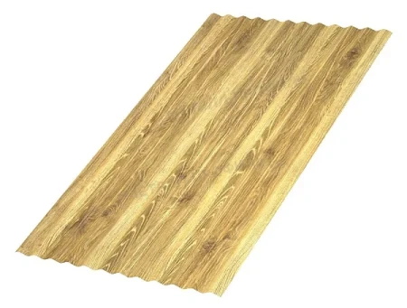 МП-18 (гофра) Ecosteel T 0,5 Золотой дуб