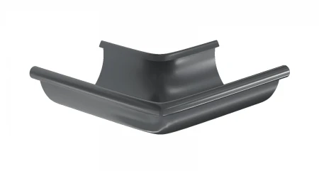 Угол желоба наружный d-150 мм 90 гр Aquasystem Premium Pural Matt 0,6 RAL 7024