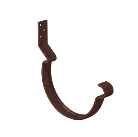 Крюк крепления желоба d-125 мм короткий (комплект) Aquasystem Comfort Полиэстер 4,0 RAL 8017