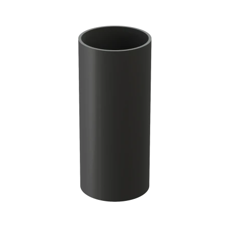 Труба водосточная ПВХ d-100 мм 1 м Döcke Lux графит RAL 7024