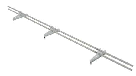 New Line трубчатый d-25 мм 3 опоры 3 м 