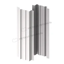 Штакетник Металл Профиль Прямоугольный Lane Norman 0,5 прямой