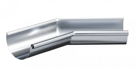 Угол желоба внутренний d-125 мм 135 гр Aquasystem Premium 0,5 Оцинкованный