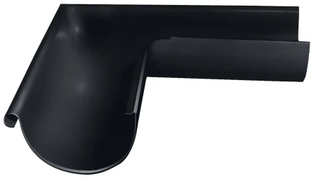 Угол желоба наружный d-125 мм 90 гр Grand Line Optima Полиэстер двухсторонний 0,55 RAL 7024