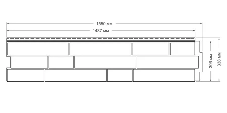 Пластиковая фасадная панель Grand Line ЯФАСАД Крымский сланец в Туле фото