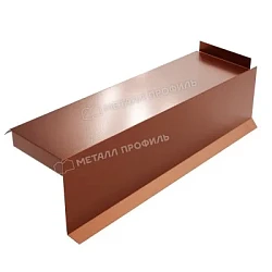 Планка сегментная торцевая правая Металл Профиль 350 мм Purman 0,5