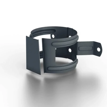 Кронштейн трубы на дерево d-100 мм Металл Профиль FORAMINA FREEZE Valori двухсторонний 0,6 Grey