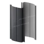 Круглый Ellipse Viking двусторонний 0,45 RAL 7024 Круглый Ellipse Viking двусторонний 0,45 RAL 7024