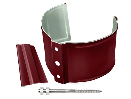 Кронштейн трубы на кирпич d-90 мм Grand Line Optima Полиэстер двухсторонний 0,6 RAL 3005