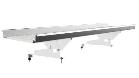 для металлочерепицы с высокой ступенькой (шаг обрешетки 400 мм) 1,5 м Оцинкованный 