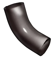 Колено трубы d-90 мм 60 гр. Grand Line GL PU Полиуретан 0,6 RAL 8017