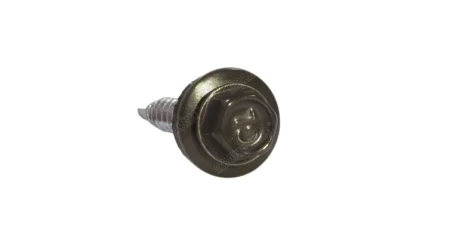 Саморез кровельный 4,8x29мм RAL 8019